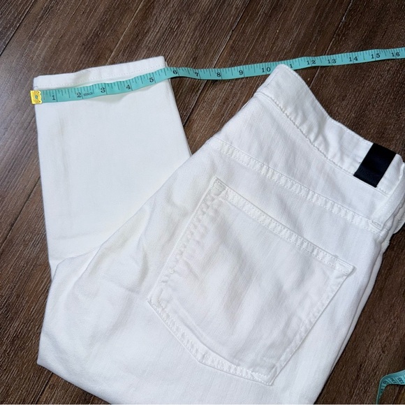 Vince Mason Relaxed Rolled Cuff white Jean Size 27 - Picture 5 of 11